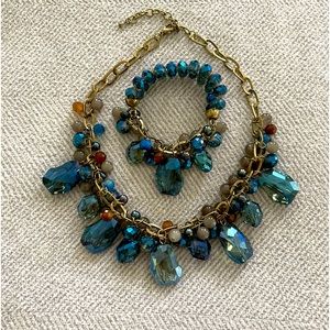 Vintage Necklace and Bracelet Set